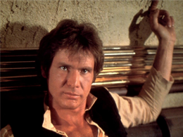 Harrison Ford as Han Solo